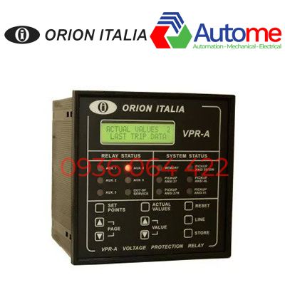 Voltage Frequency Protection Relay VPR-A