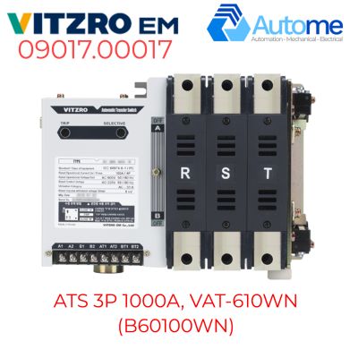 ATS 3P 1000A, VAT-610WN (B60100WN)