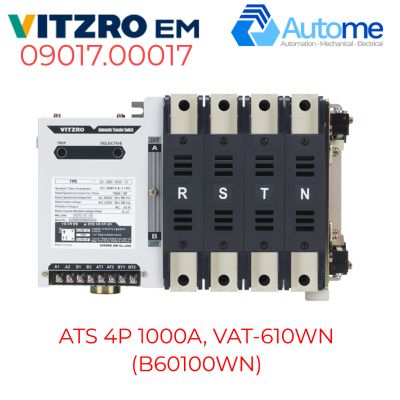 ATS 4P 1000A, VAT-610WN (B60100WN)