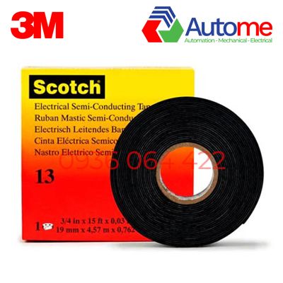 Băng keo Scotch 13 Tape - Semi Conducting Tape